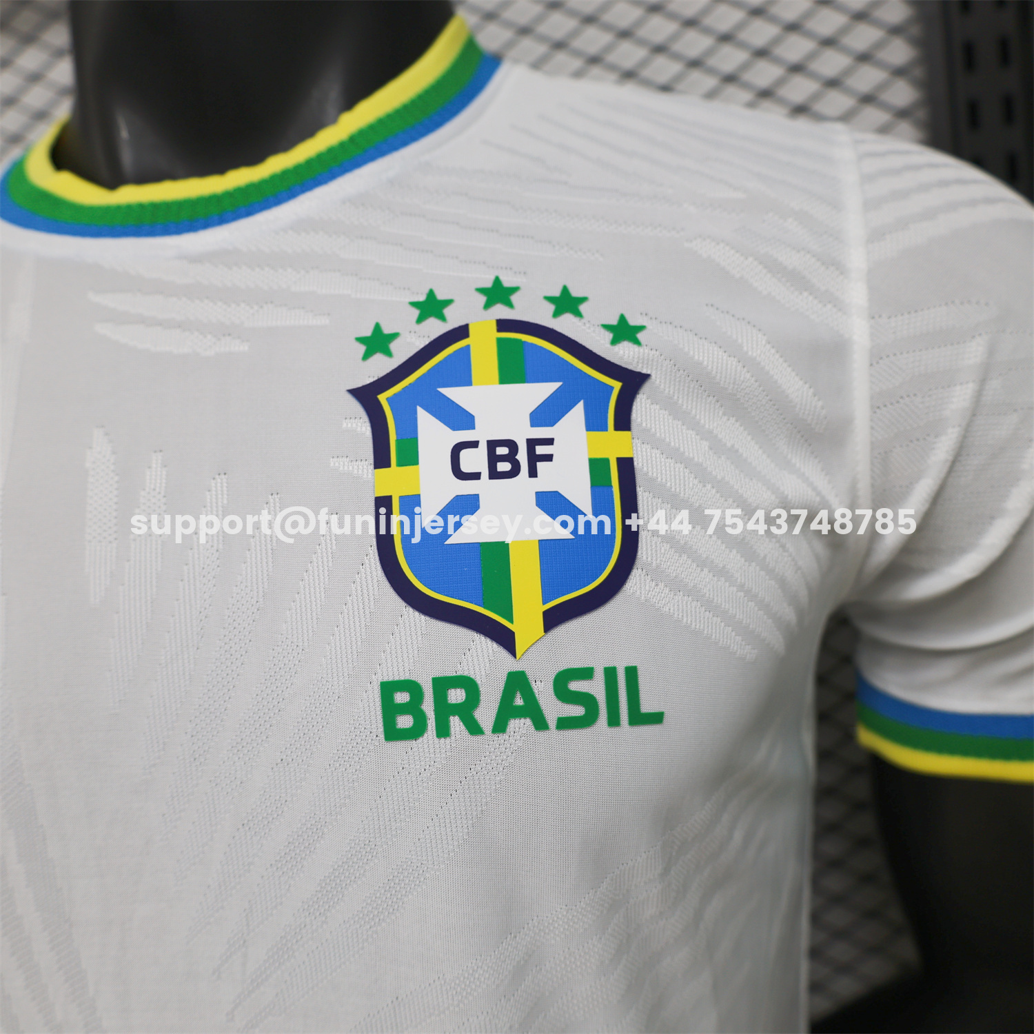 Funinjersey-Brazil 2026 Retro Casual Style White Special Jersey - Player Version