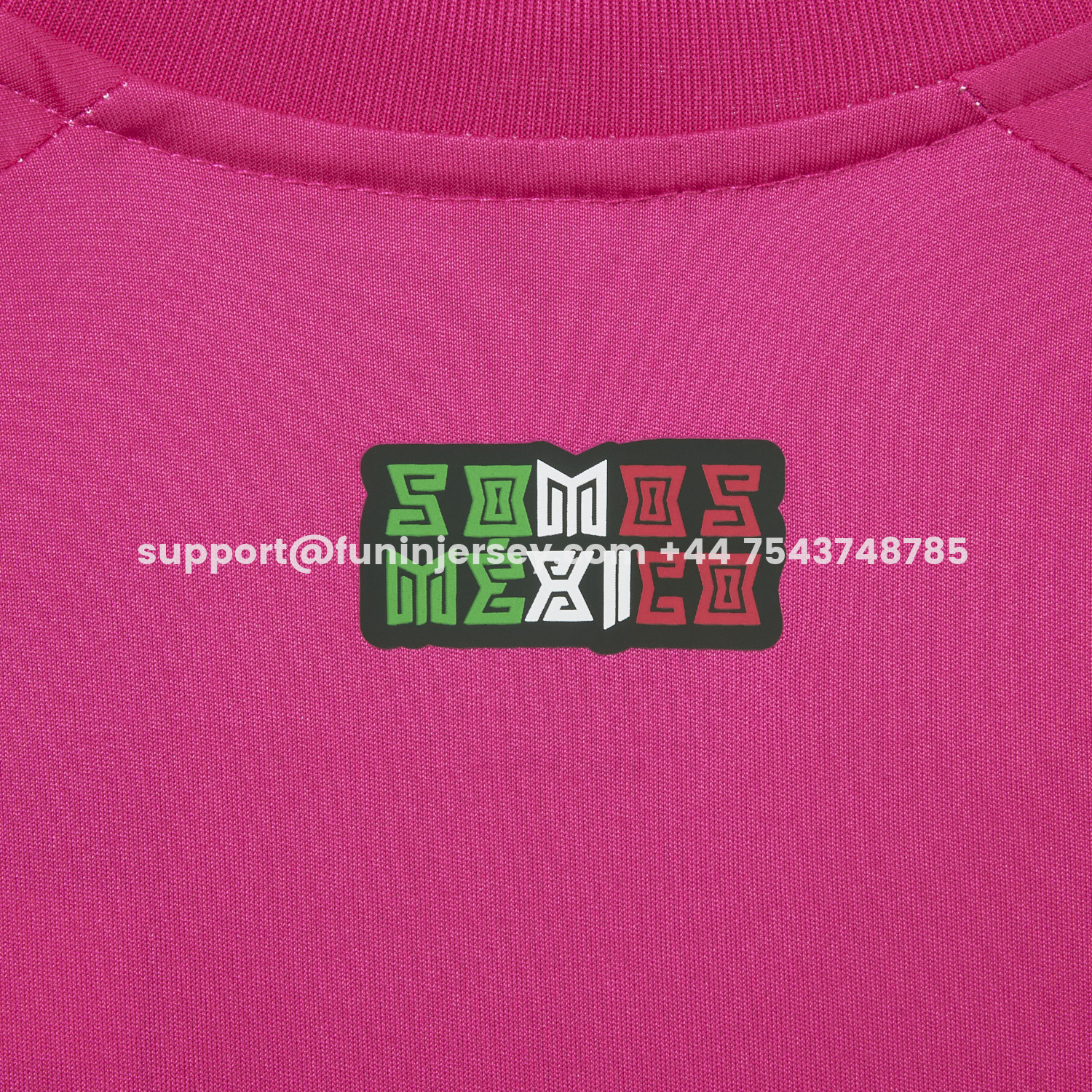 Funinjersey-Mexico 2026 Pink Goalkeeper Long Sleeves Jersey - Fans Version