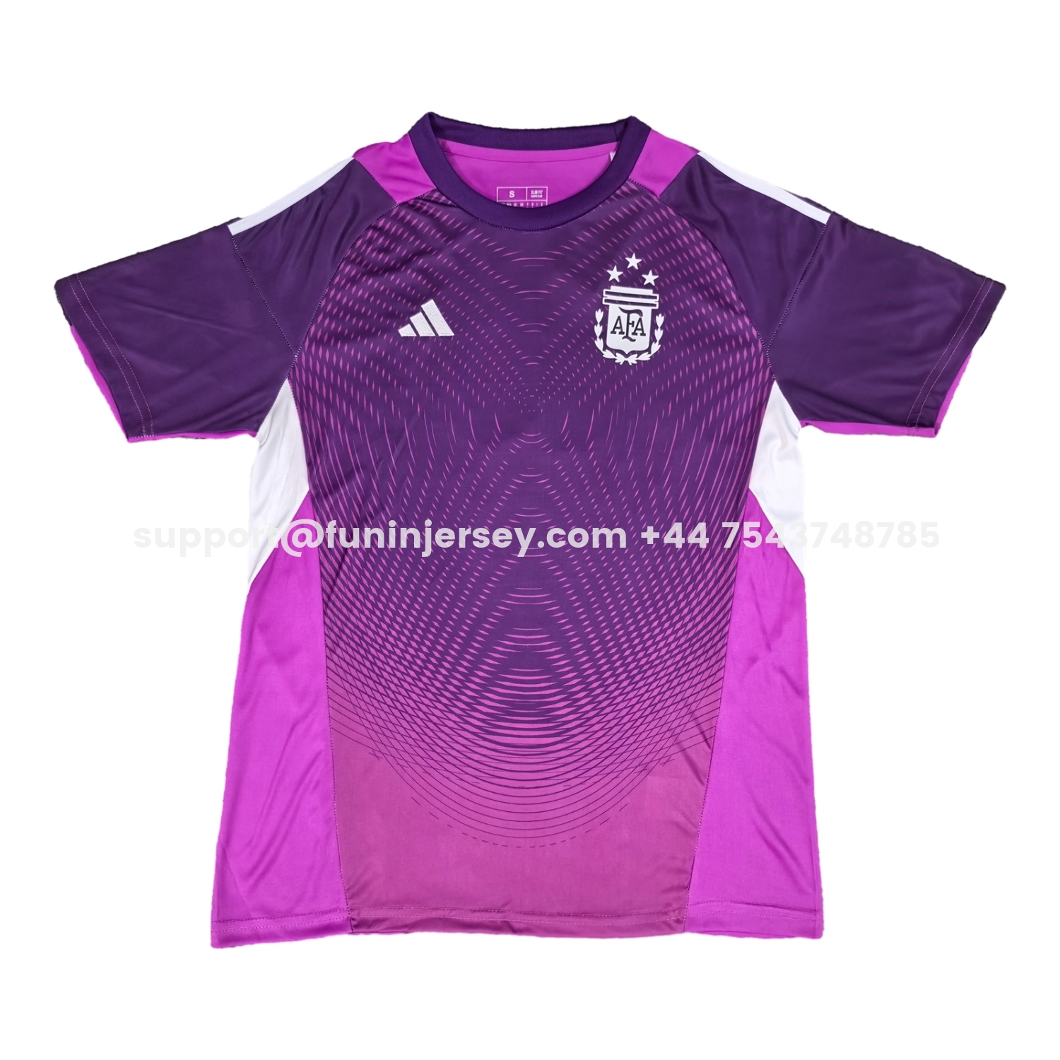 Funinjersey-Argentina 25-26 Purple Goalkeeper Jersey - Fans Version