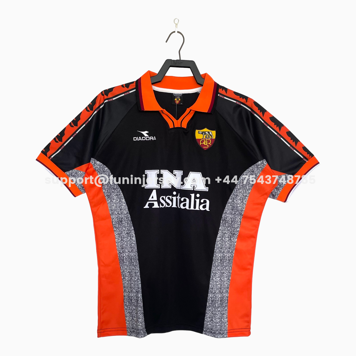 Funinjersey-Retro Roma 1998-99 Third Jersey