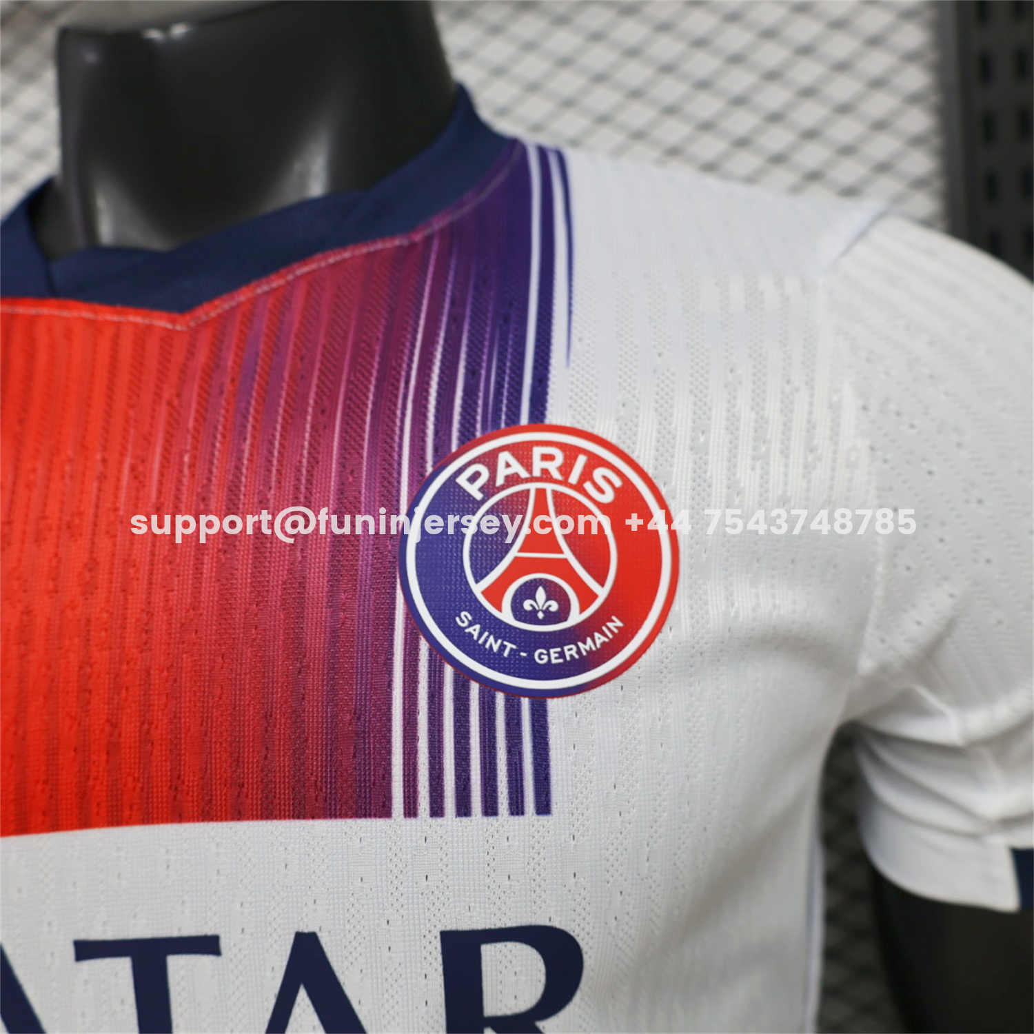 Funinjersey-Paris Saint-Germain PSG 26-27 Away Jersey - Player Version