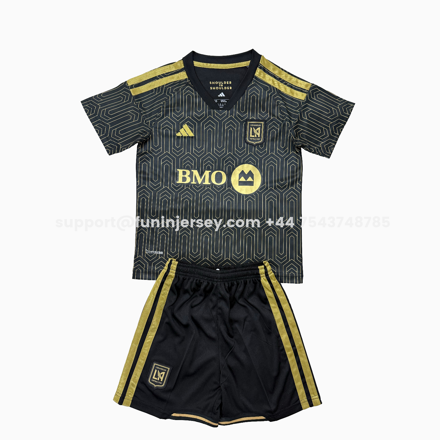 Funinjersey-Los Angeles FC 2026 Home Kids Kit
