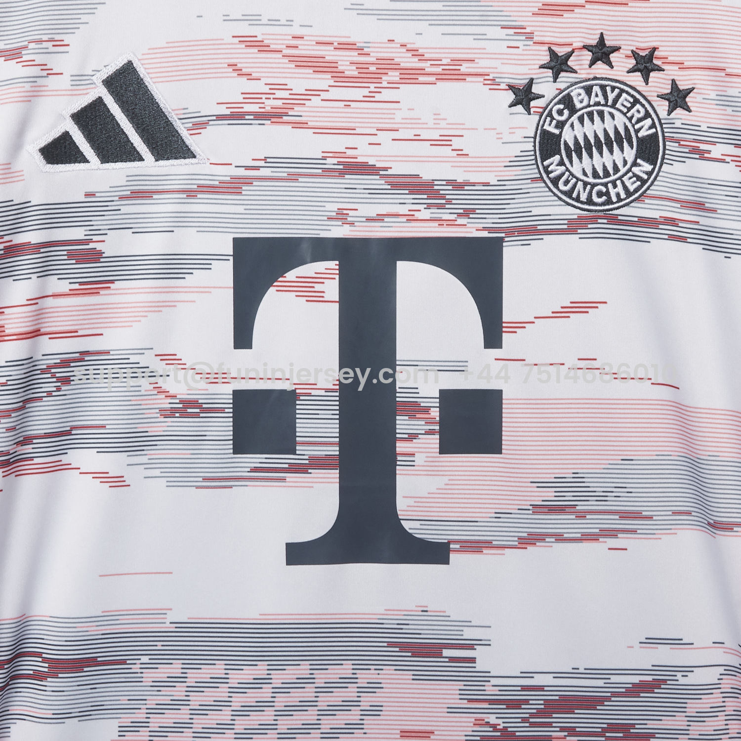 Funinjersey-Bayern Munich 25-26 Away White Jersey - Fans Version