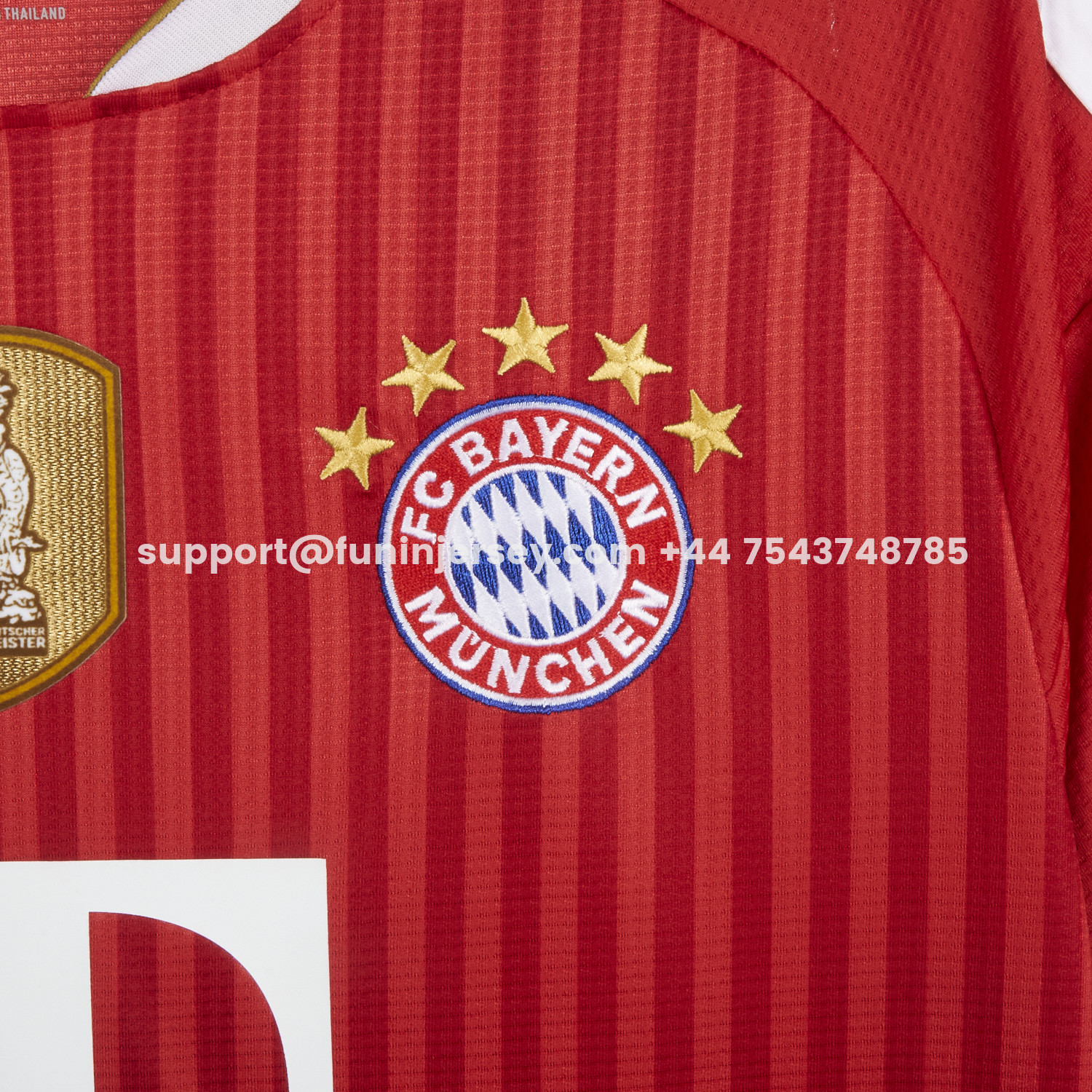 Funinjersey-Bayern Munich 26-27 Home Red Jersey - Fans Version