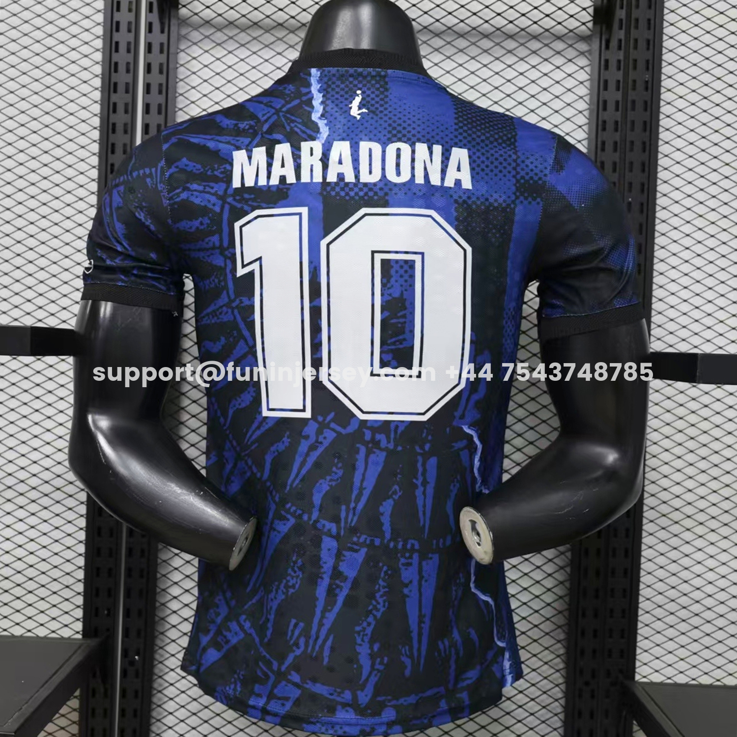 Funinjersey-Argentina 2026 Blue Maradona Special Kit - Player Version