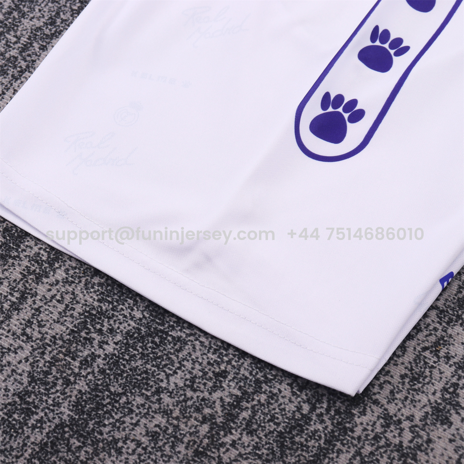 Funinjersey-Retro Real Madrid 1994-96 Home Kids Kit