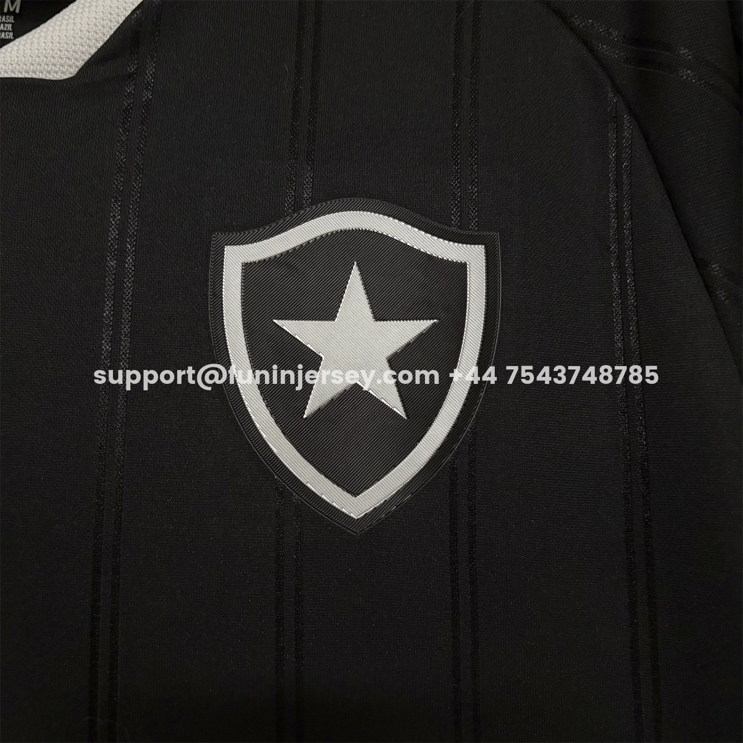 Funinjersey-Botafogo 25-26 Away Long Sleeves Unsponsored Jersey - Fans Version
