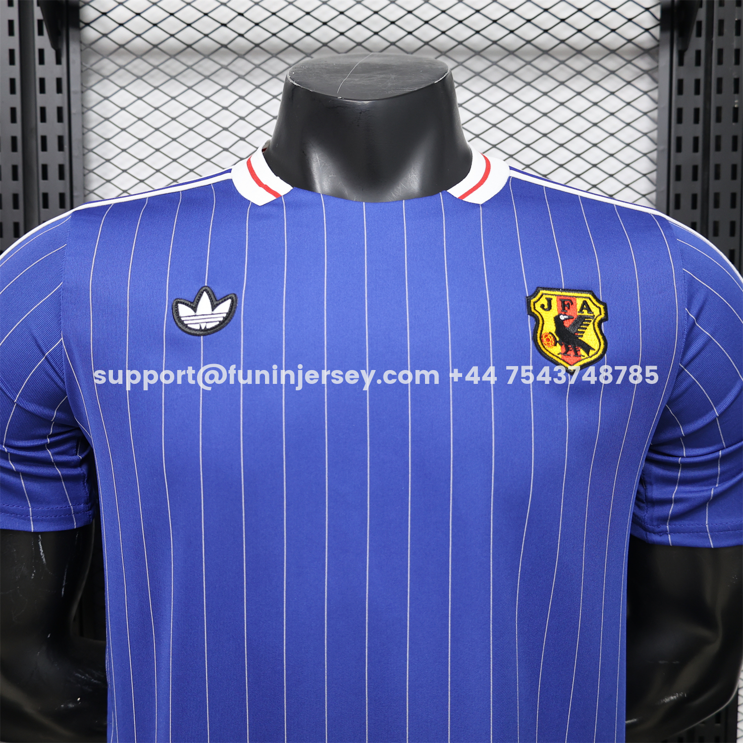 Funinjersey-Japan 2026 Terrace Icon Retro Casual Style Blue Jersey - Player Version