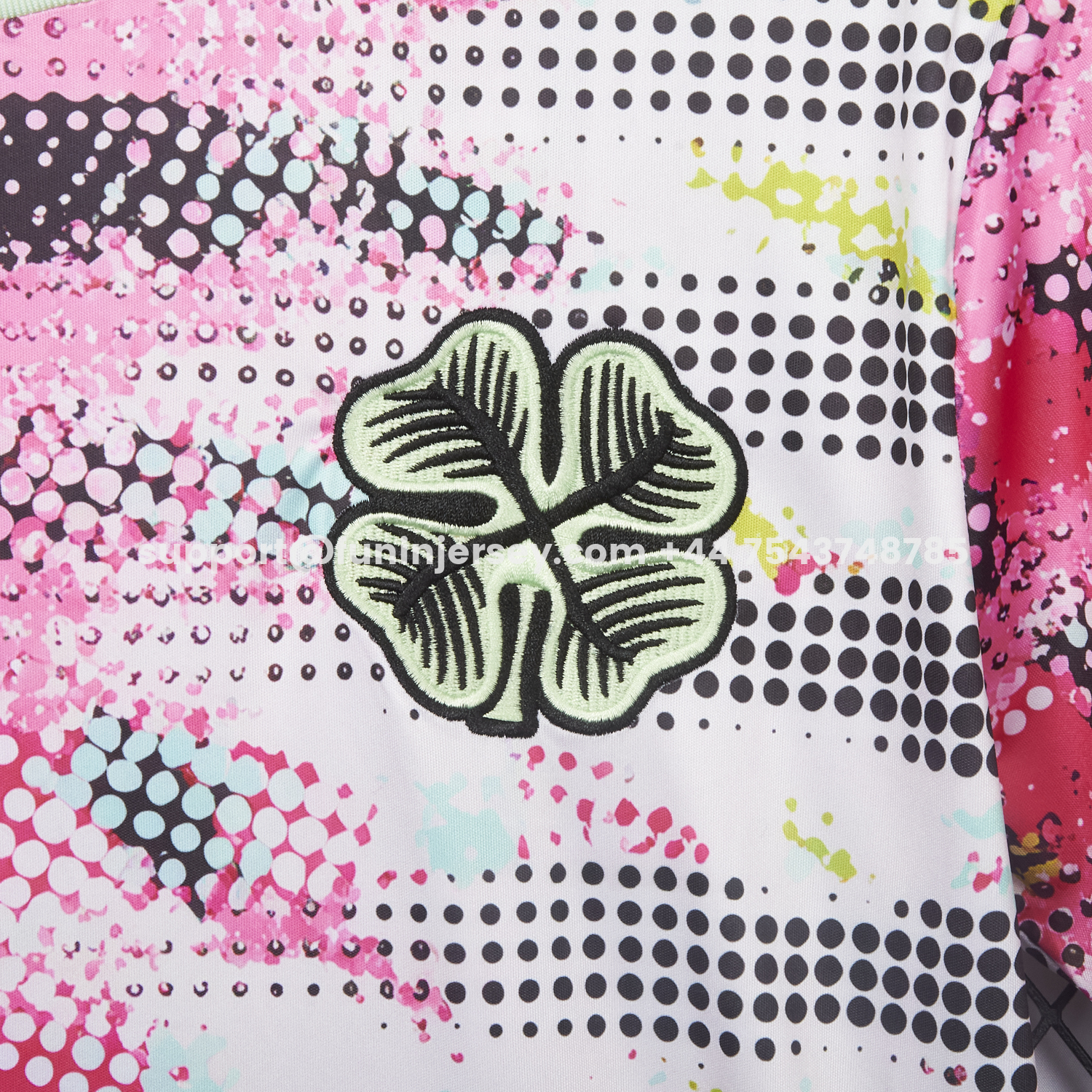 Funinjersey-Celtic 25-26 Pink And Grey Special Jersey - Fans Version