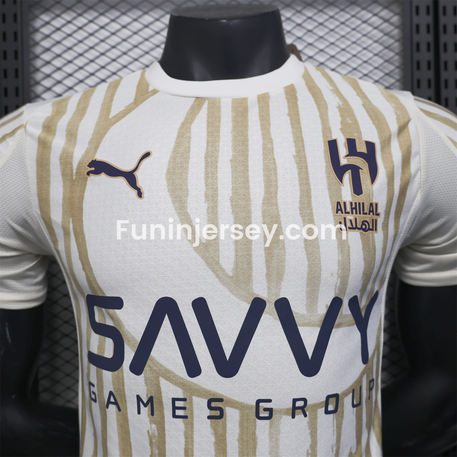 Funinjersey-Al Hilal Riyadh Crescent 2025 Club World Cup Away Jersey - Player Version