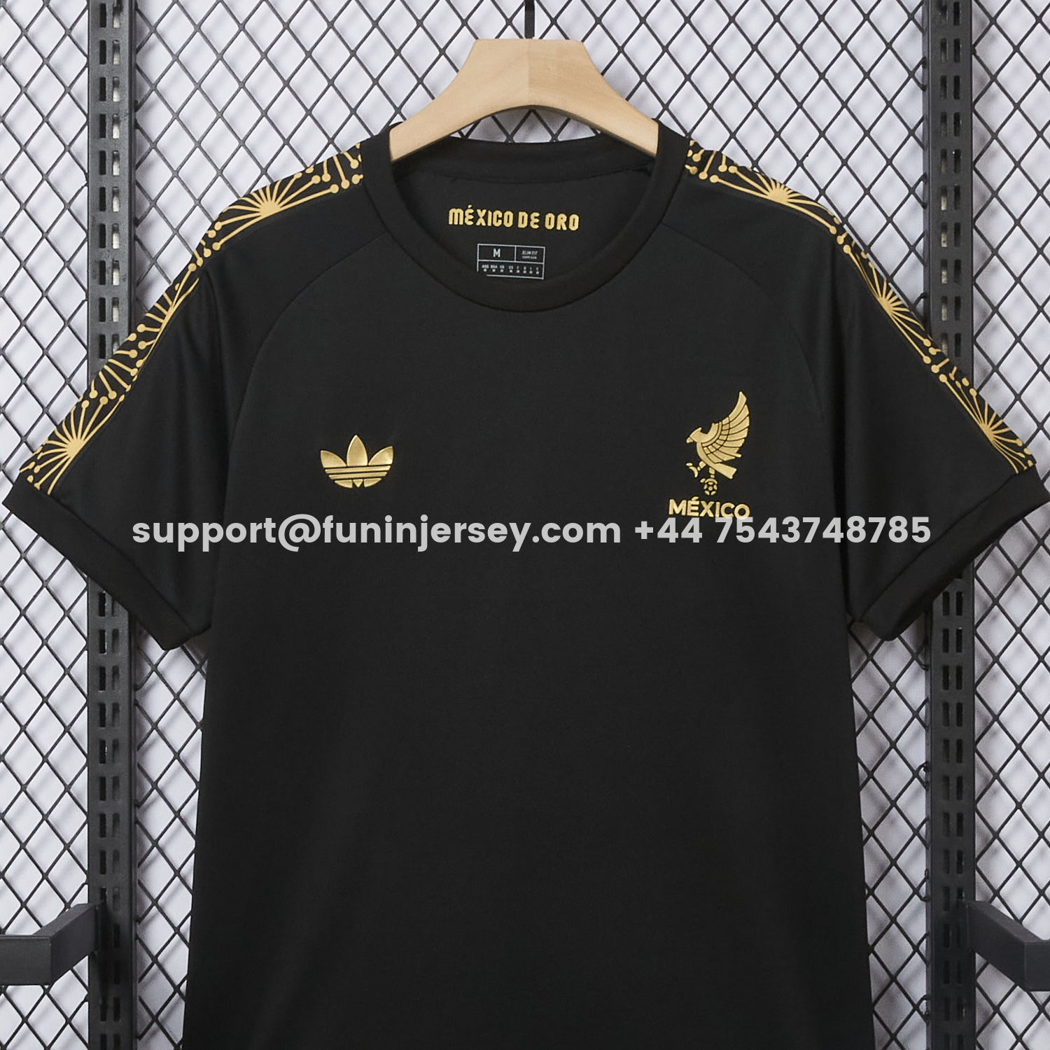 Funinjersey-Mexico 2025 Gold Cup Black Training Special Jersey - Fans Version