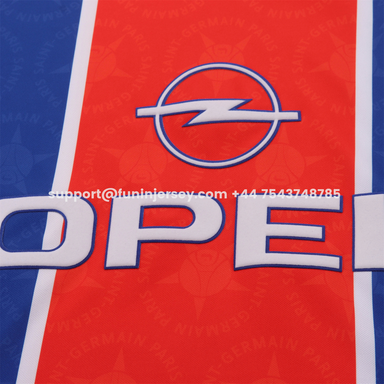 Funinjersey-Retro Paris Saint-Germain PSG 1995-96 Home Kids Kit