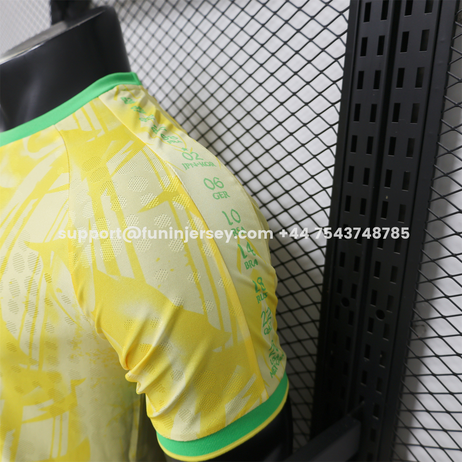 Funinjersey-Brazil 2026 Light Yellow Special Jersey - Player Version