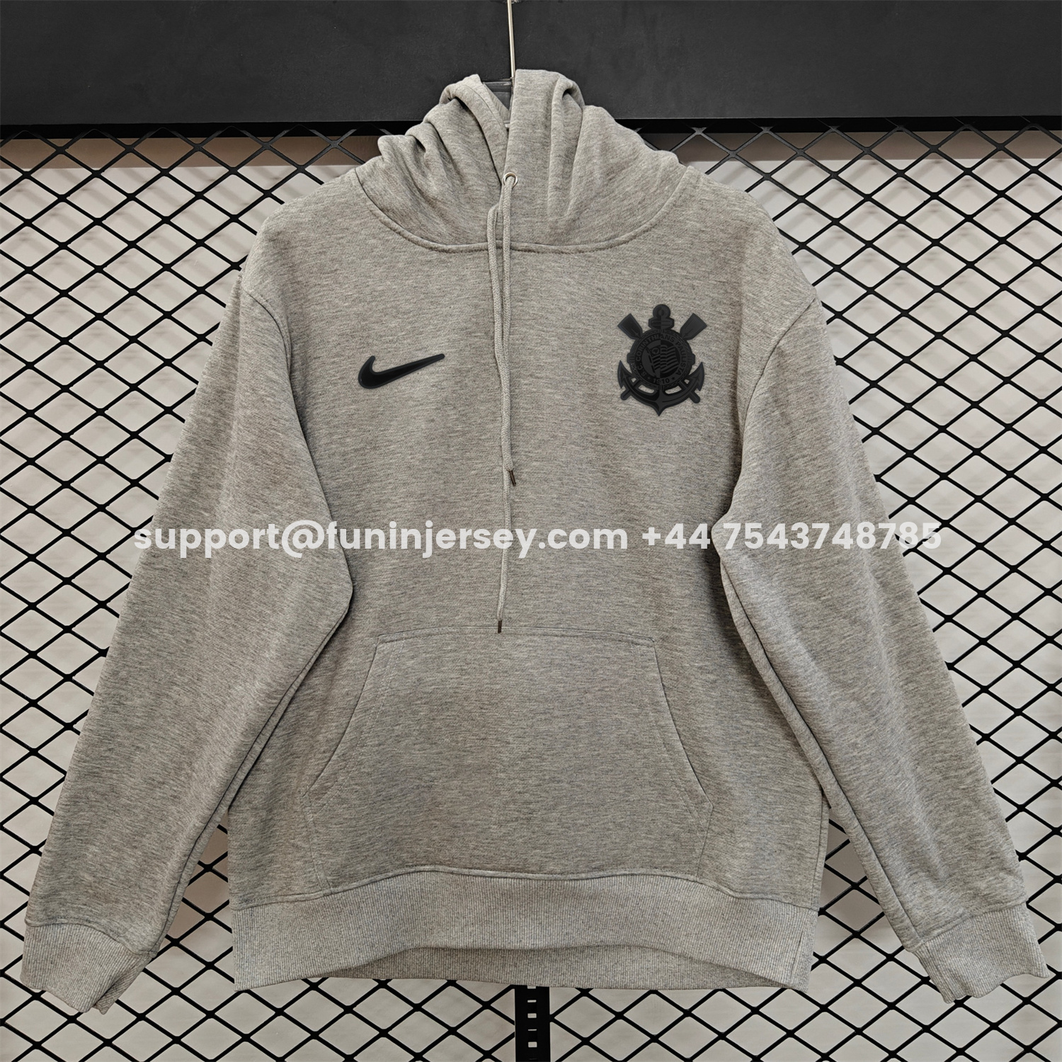 Funinjersey-Corinthians 25-26 Originals Terrace Black Icon Unisex Pullover Hoodie