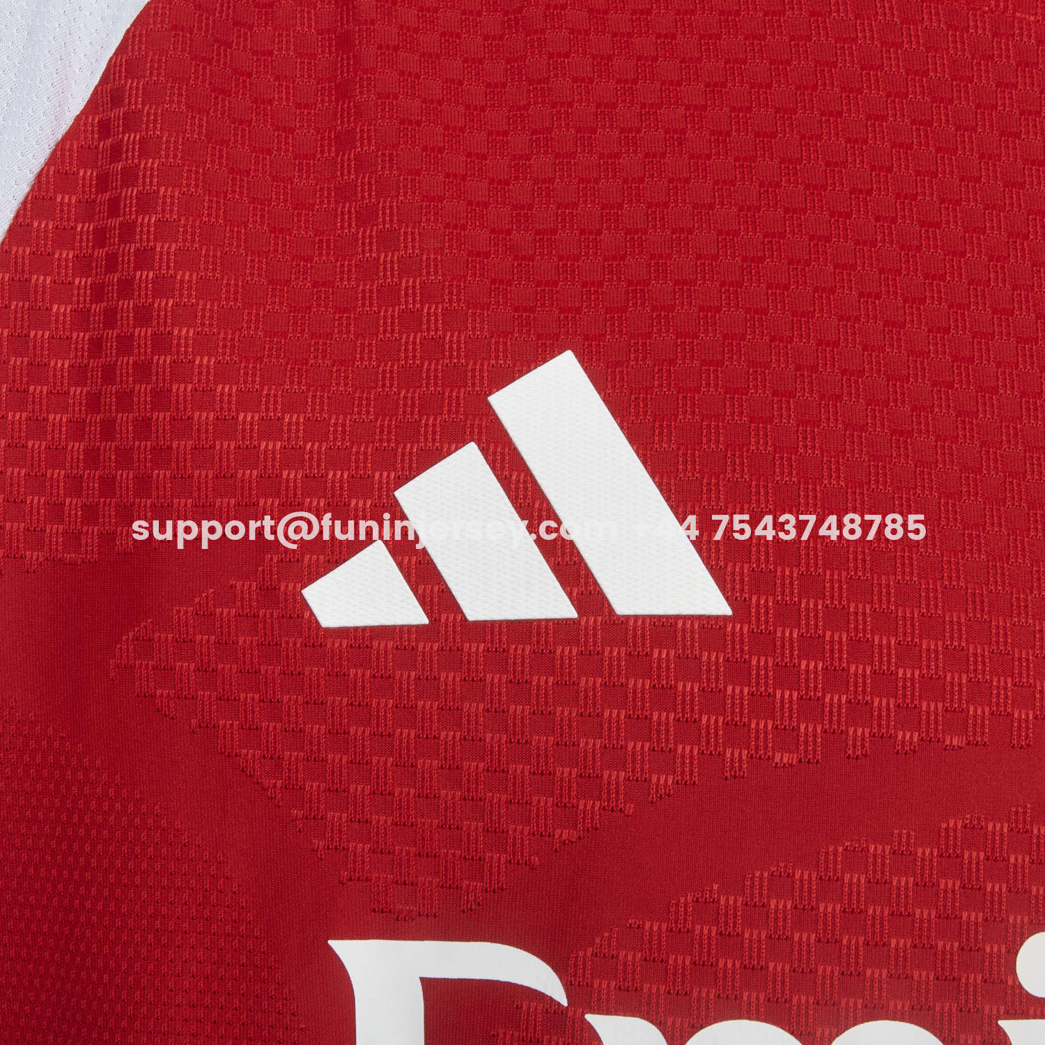 Funinjersey-【Champion 26 Font】Arsenal 26-27 Home Jersey - Player Version