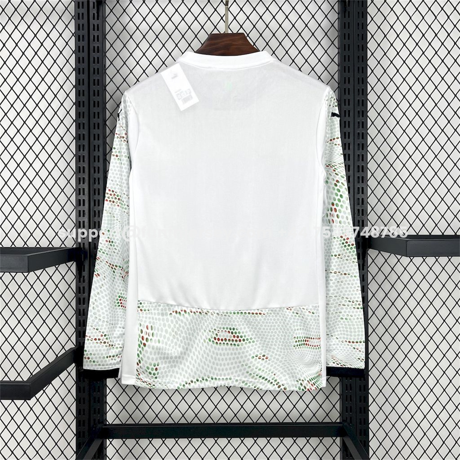 Funinjersey-Portugal 2025-26 Away Long Sleeve Jersey - Fans Version