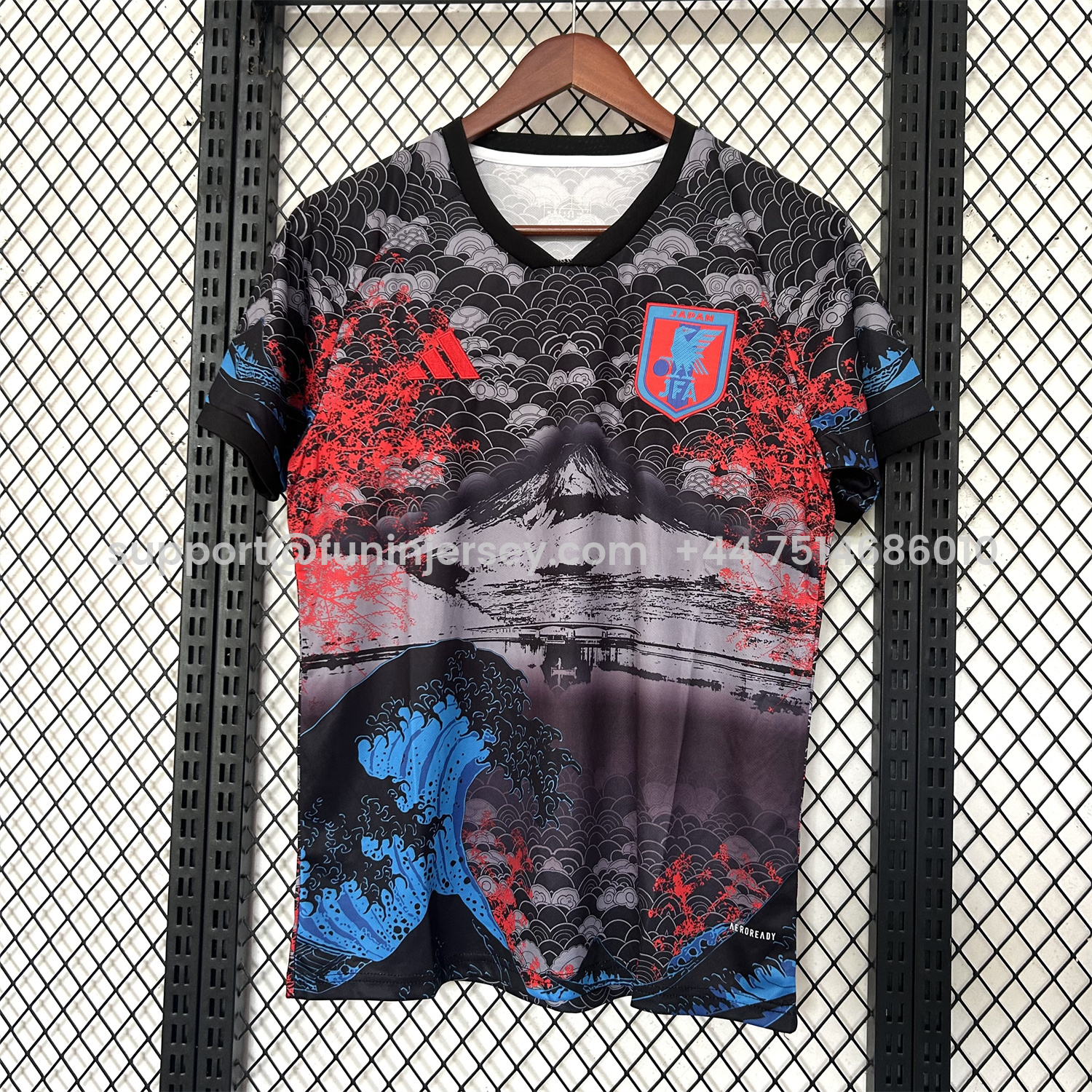 Funinjersey-Japan 25-26 Mount Fuji Eruption Special Jersey - Fans Version
