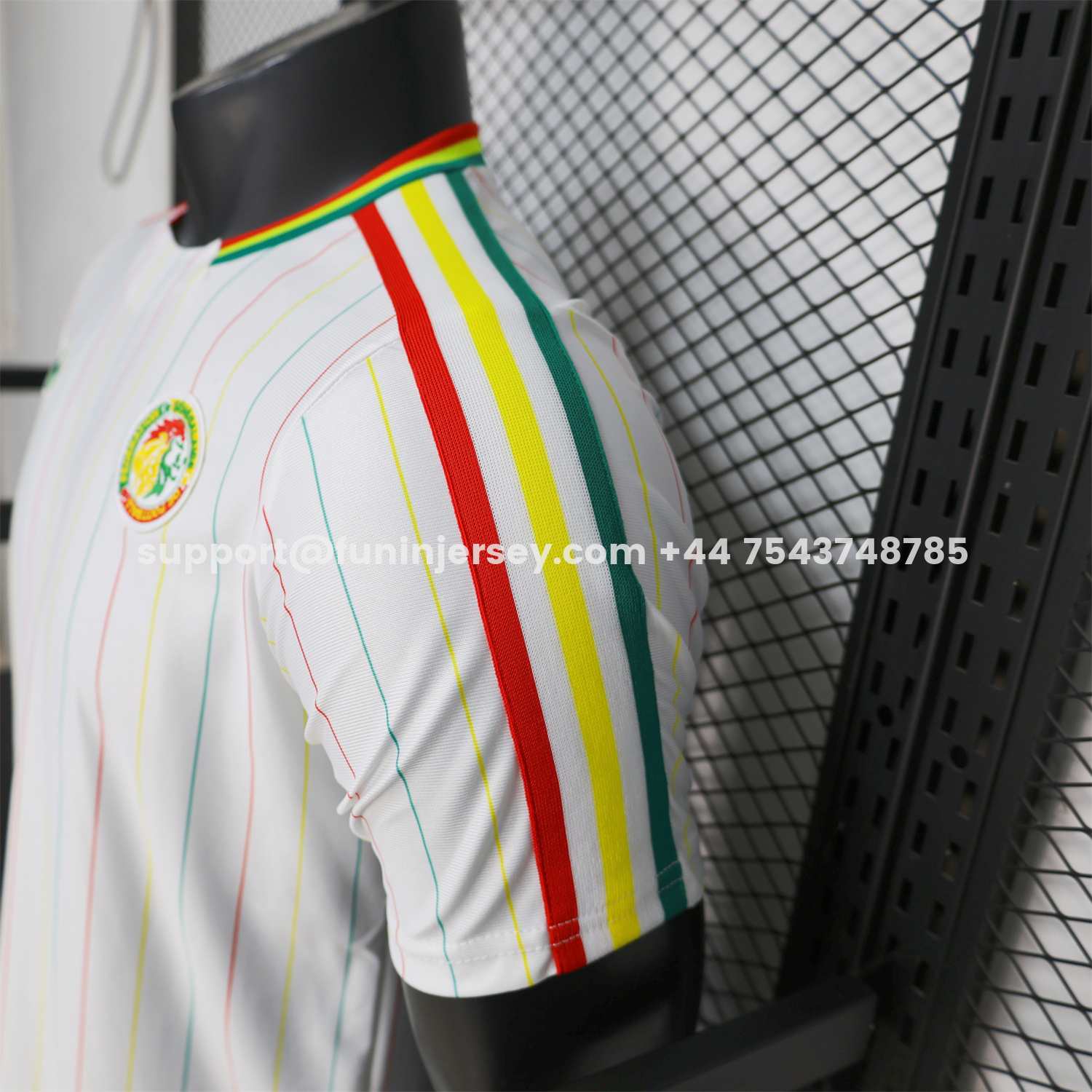 Funinjersey-Senegal 2026 Terrace Icon Retro Casual Style White Jersey - Player Version