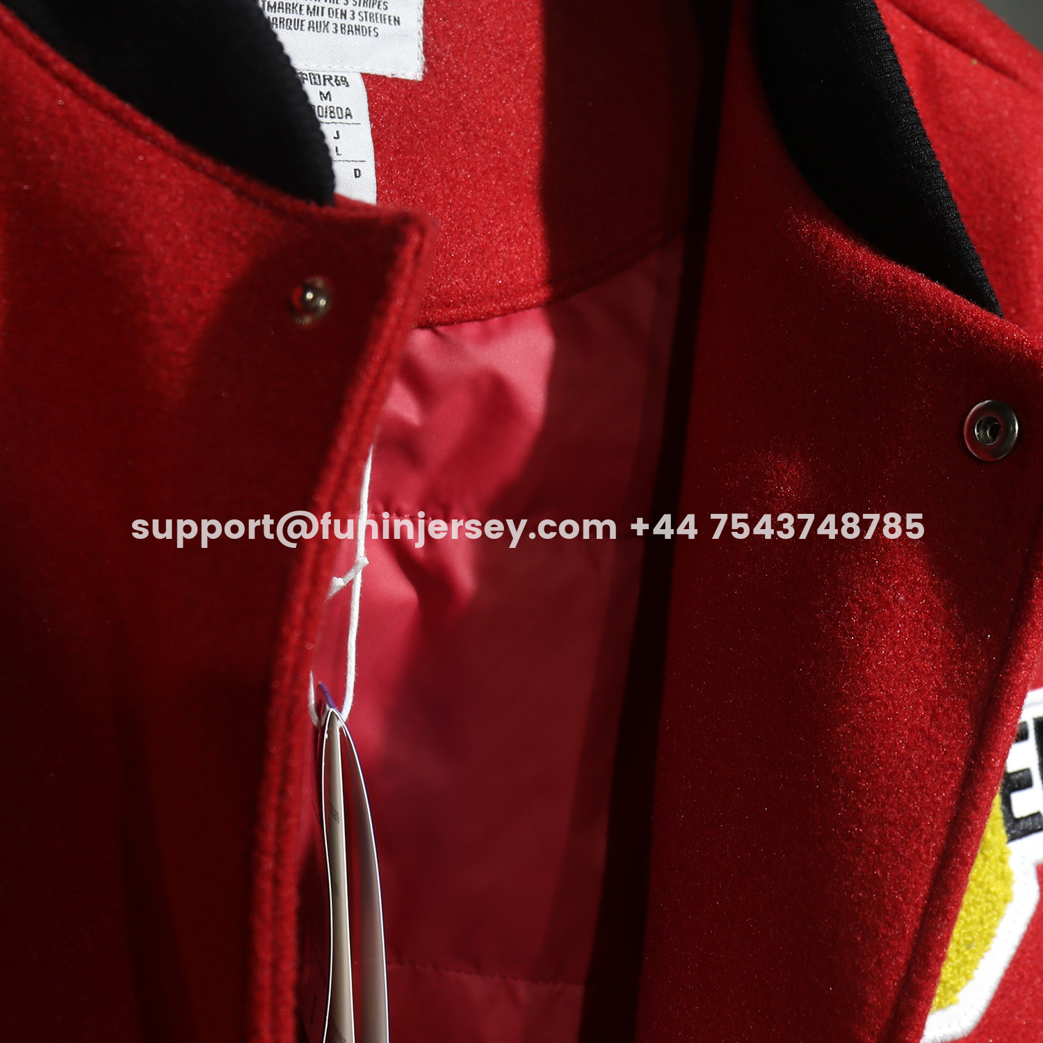 Funinjersey-Manchester United 25-26 Warm Windbreaker Jacket - Red And Black