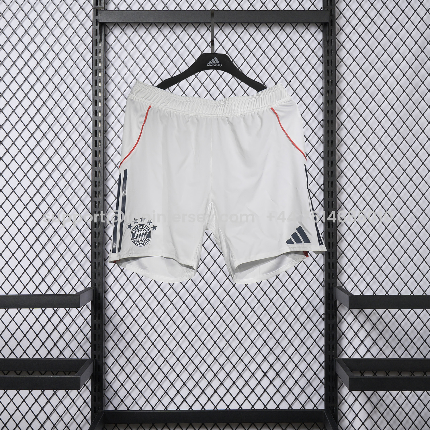 Funinjersey-Bayern Munich 25-26 Away White Shorts - Player Version