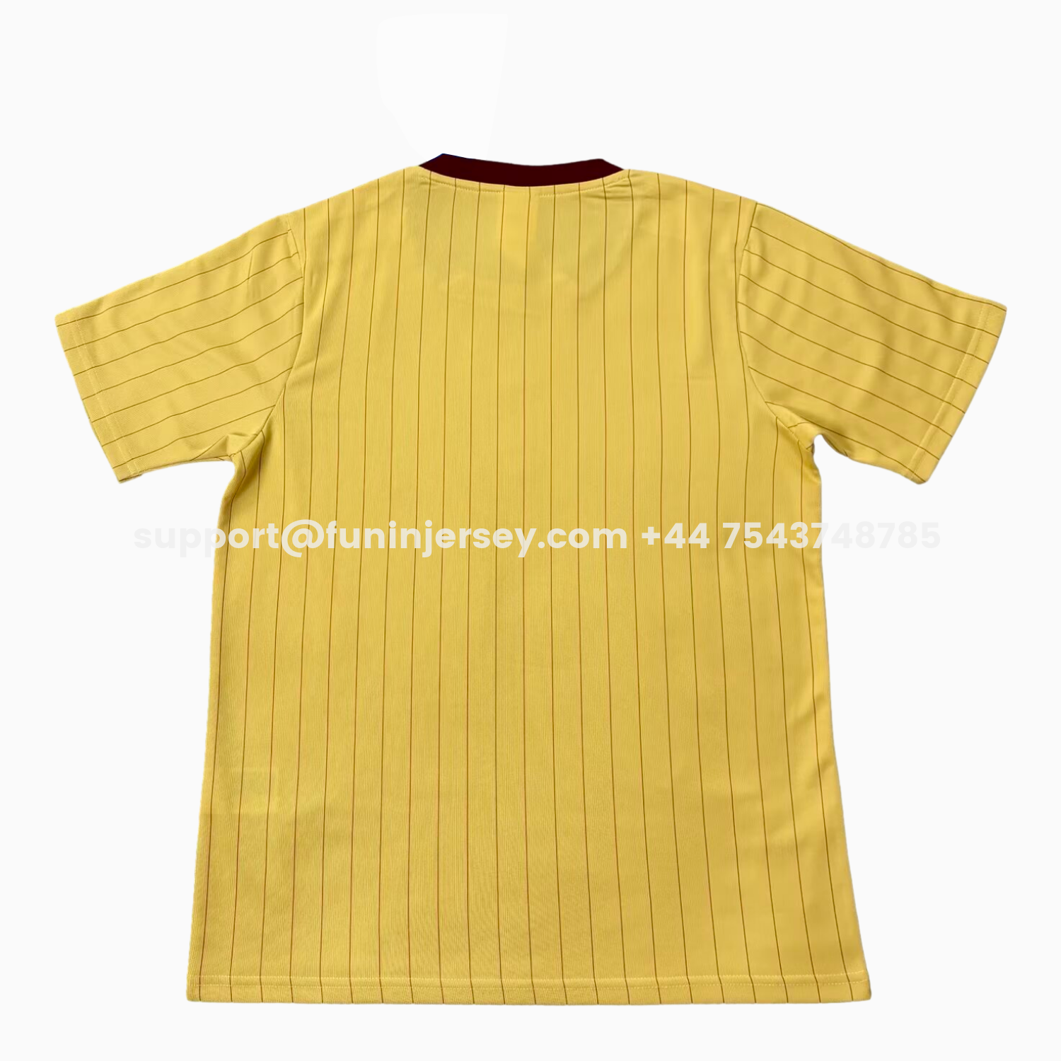 Funinjersey-Arsenal 25-26 Trefoil Yellow Travel Jersey - Fans Version