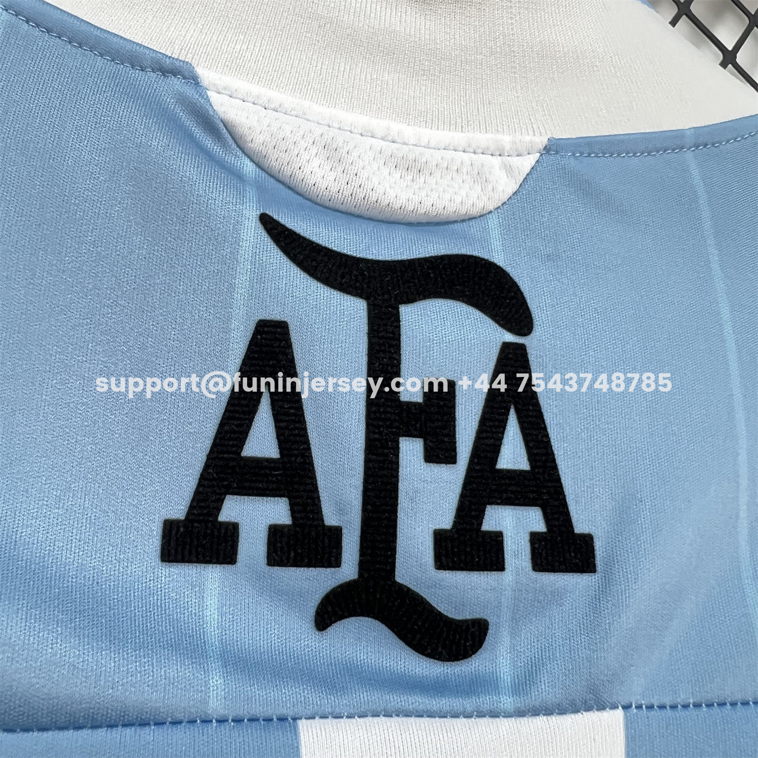 FUN-Funinjersey-Argentina 2026 Hip-Hop Blue White Special Jersey - Fans Version