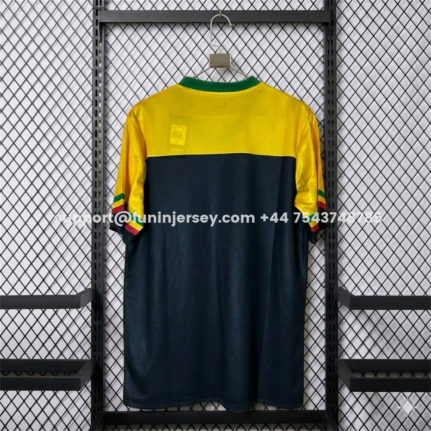 Funinjersey-Ghana 2026 Yellow Black Special Jersey - Fans Version