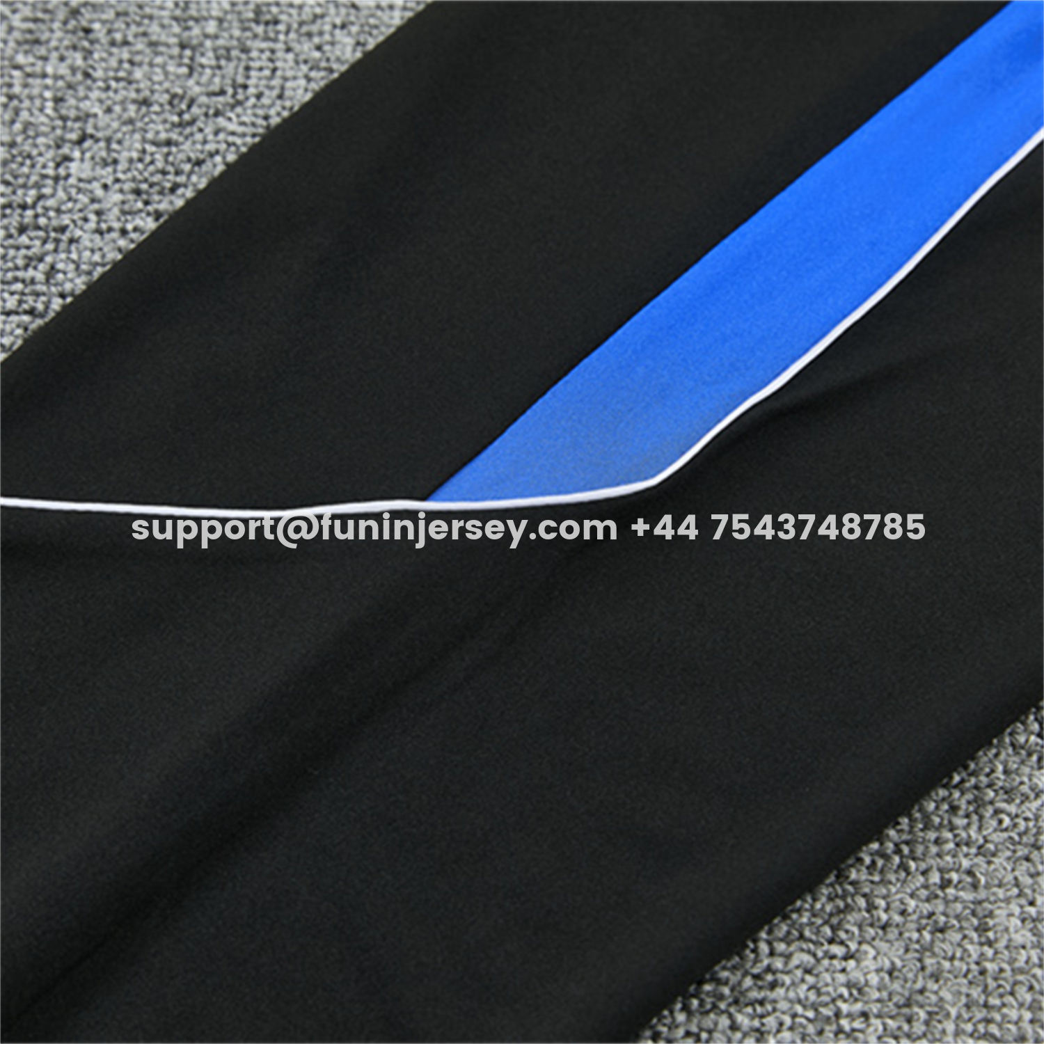 Funinjersey-Atletico Madrid 26-27 Long Sleeve Training Set - Black Top & Black Pants