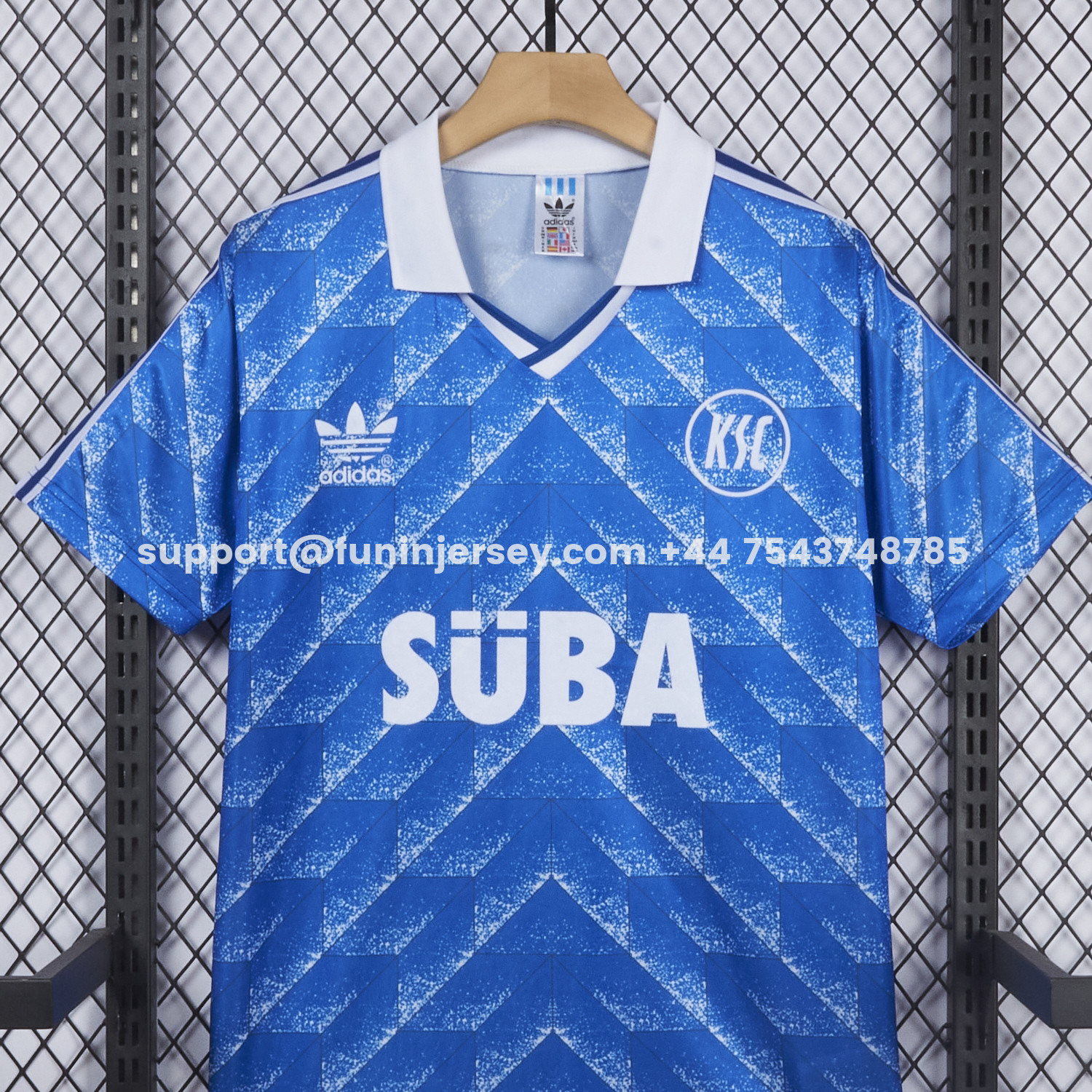 Funinjersey-Retro Karlsruher SC 1989-90 Away Jersey