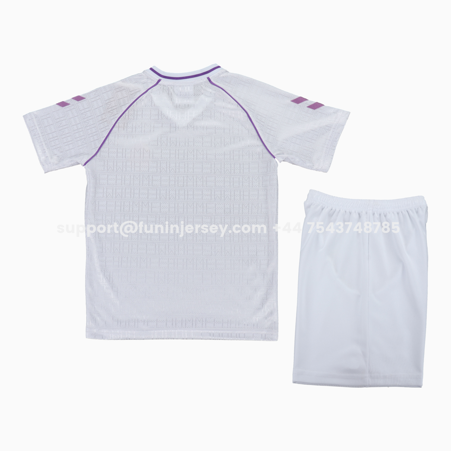 Funinjersey-Retro Real Madrid 1990-92 Home Kids Kit