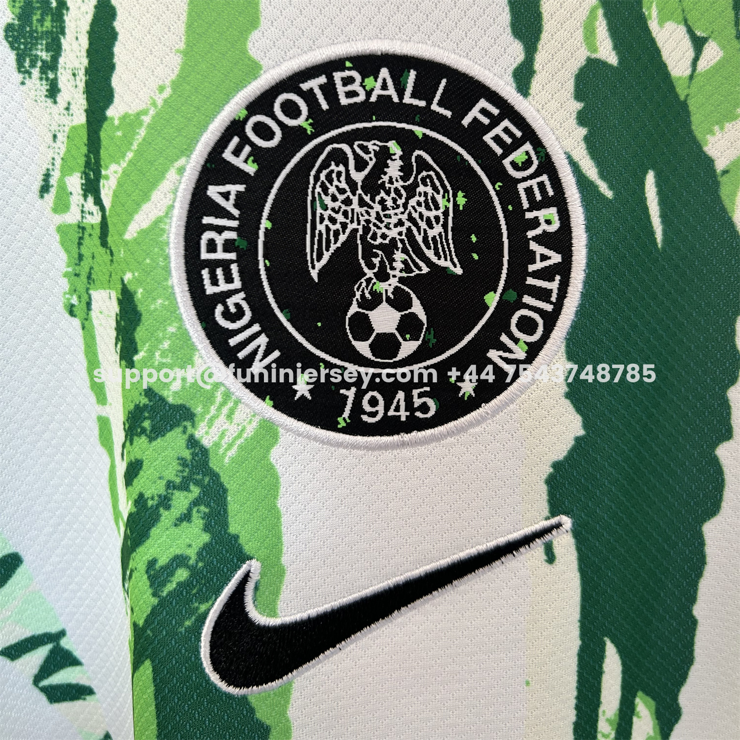 Funinjersey-Nigeria Women 25-26 Away Jersey - Men's Fans Version