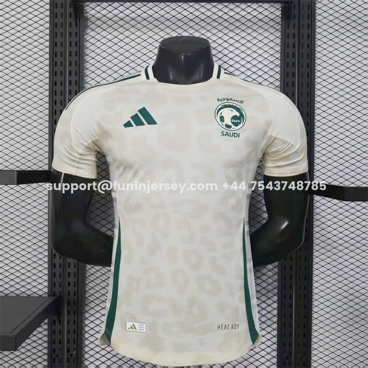 Funinjersey-Saudi Arabia 2026 Away White Jersey - Player Version
