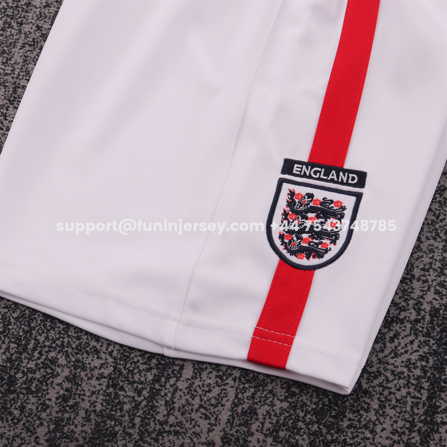 Funinjersey-Retro England 2002 Home Kids Kit