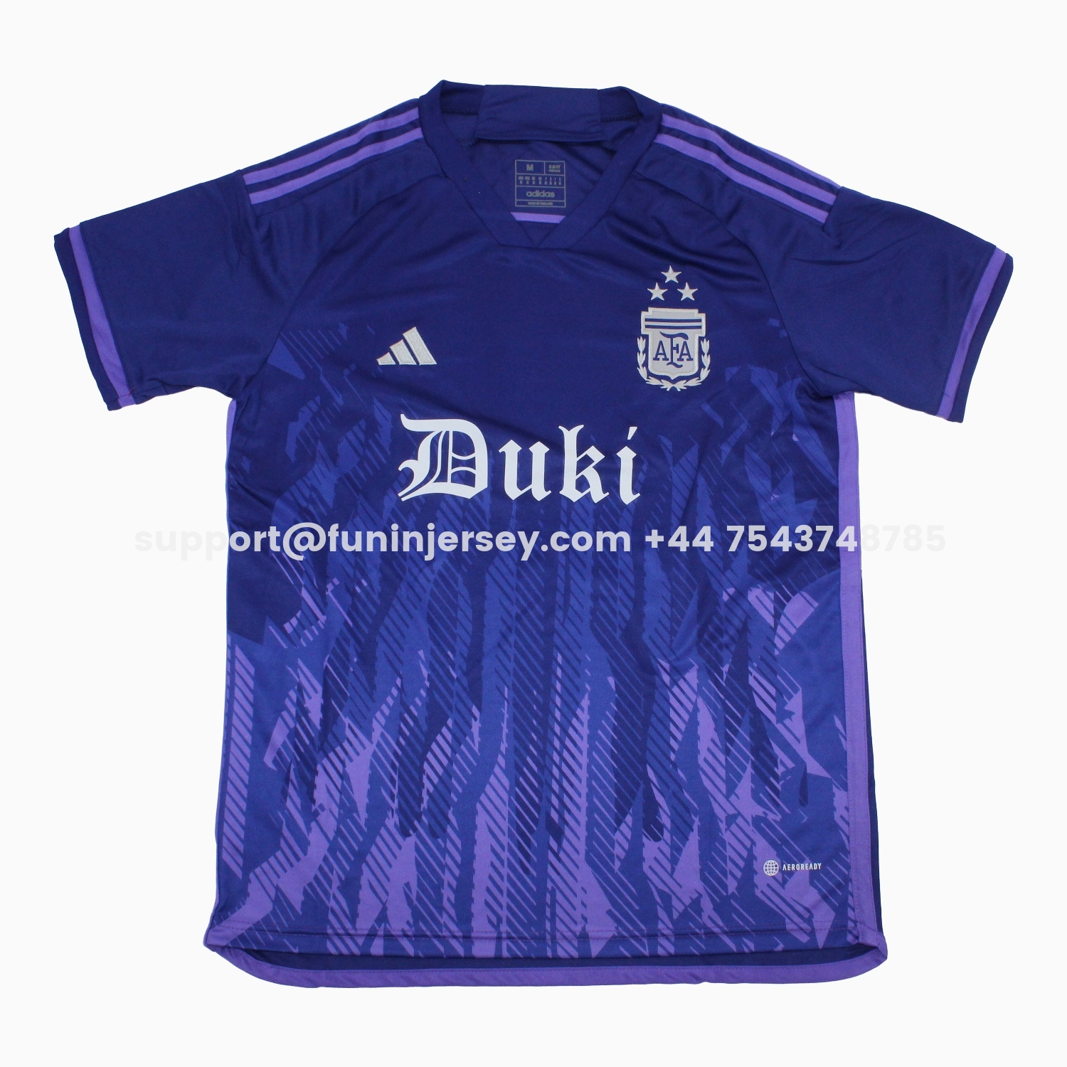 Funinjersey-Argentina 2026 Duki Co-branded Special Jersey - Fans Version
