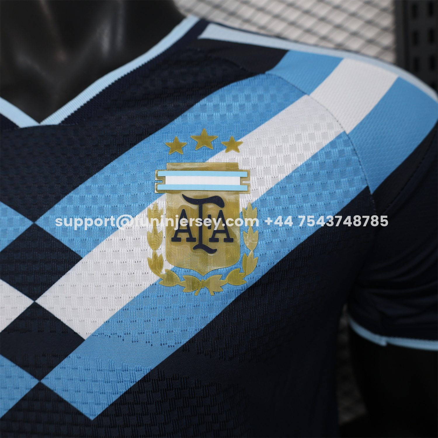 Funinjersey-Argentina 2026 Dark Blue Special Jersey - Player Version