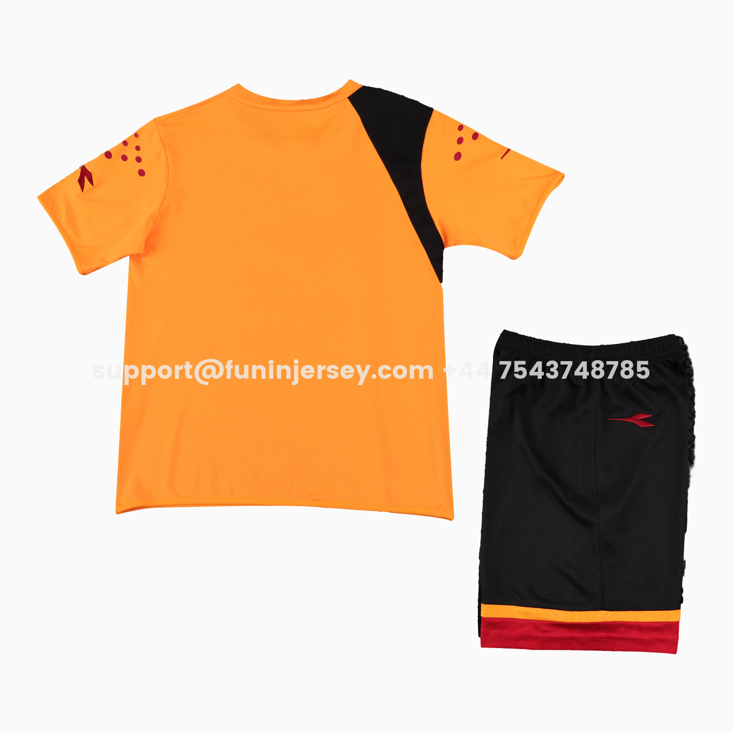 Funinjersey-Retro Roma 2005-06 Home Kids Kit