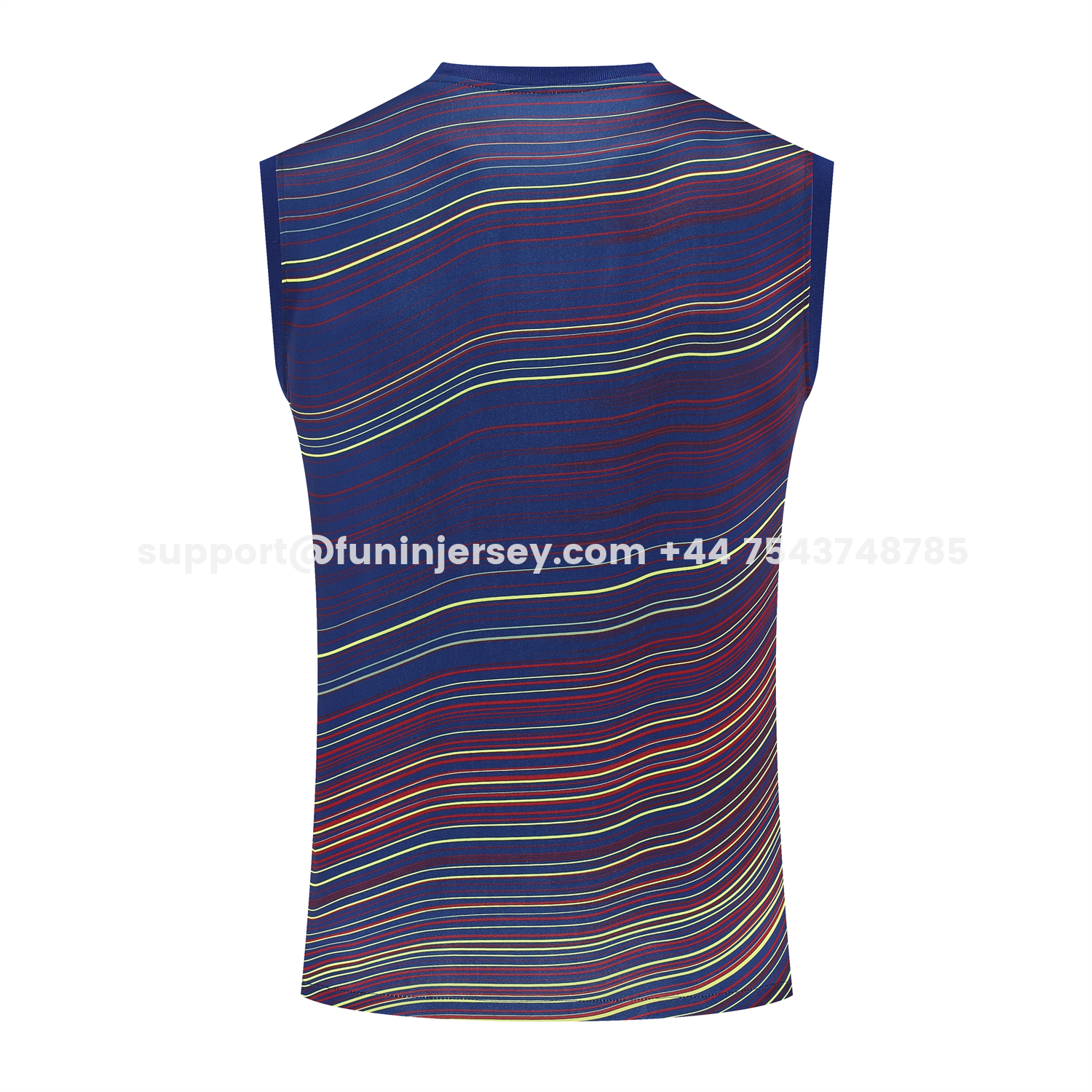 Funinjersey-Barcelona 25-26 Short-Sleeve Training Set - Colors Top & Dark Blue With Pink Accents Pants