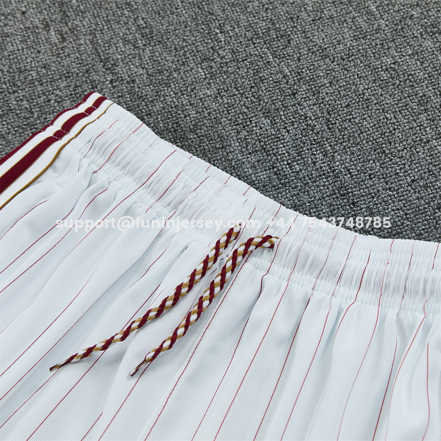 Funinjersey-Arsenal 25-26 Retro Style Short-Sleeve Training Set - Colors Top & White With Thin Mar Pants