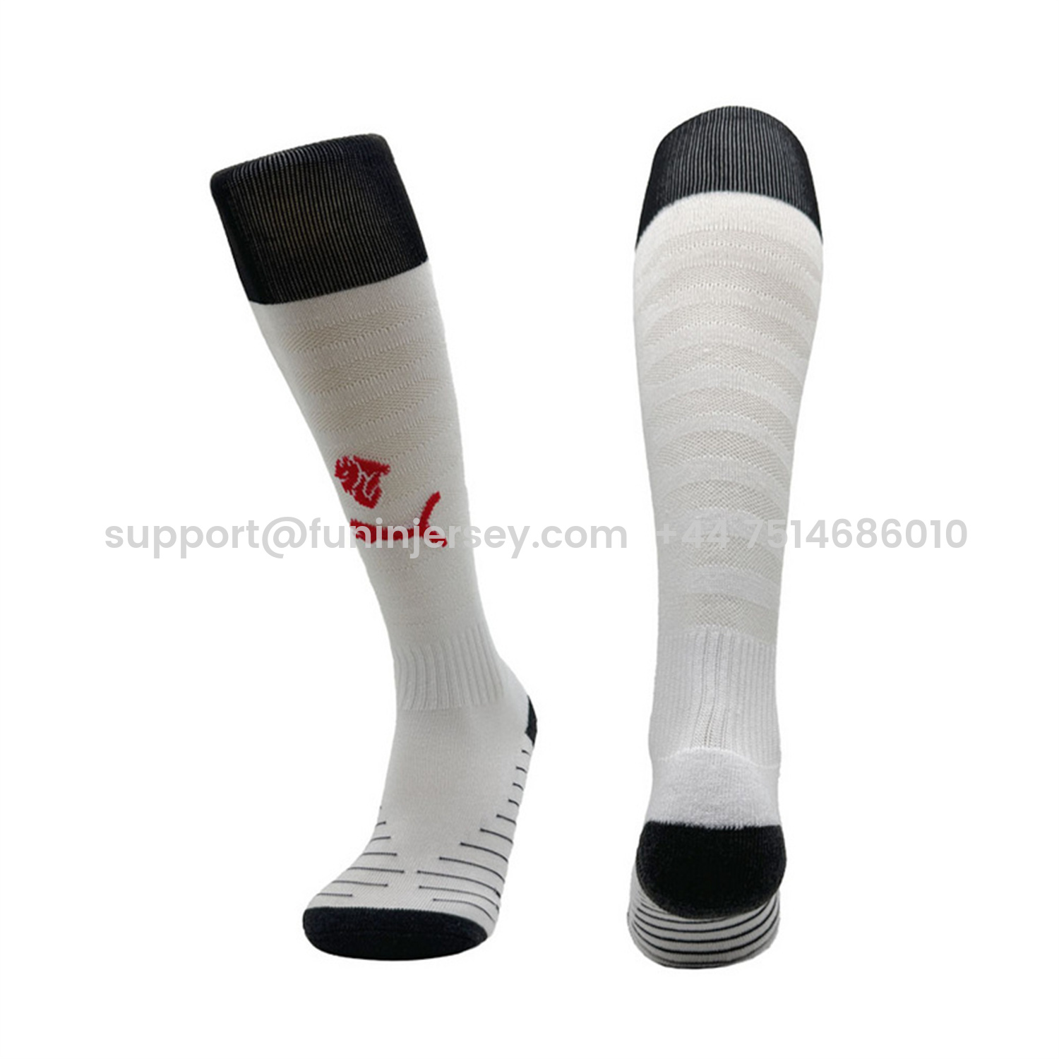 Funinjersey-AC Milan 25-26 Away Socks - White