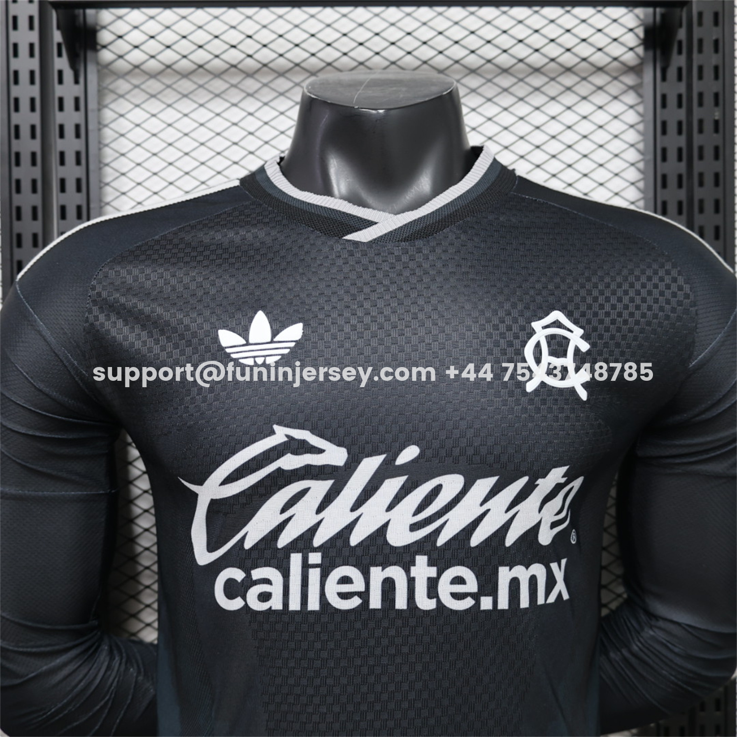 Funinjersey-Club América 26-27 Away Long Sleeves Jersey - Player Version