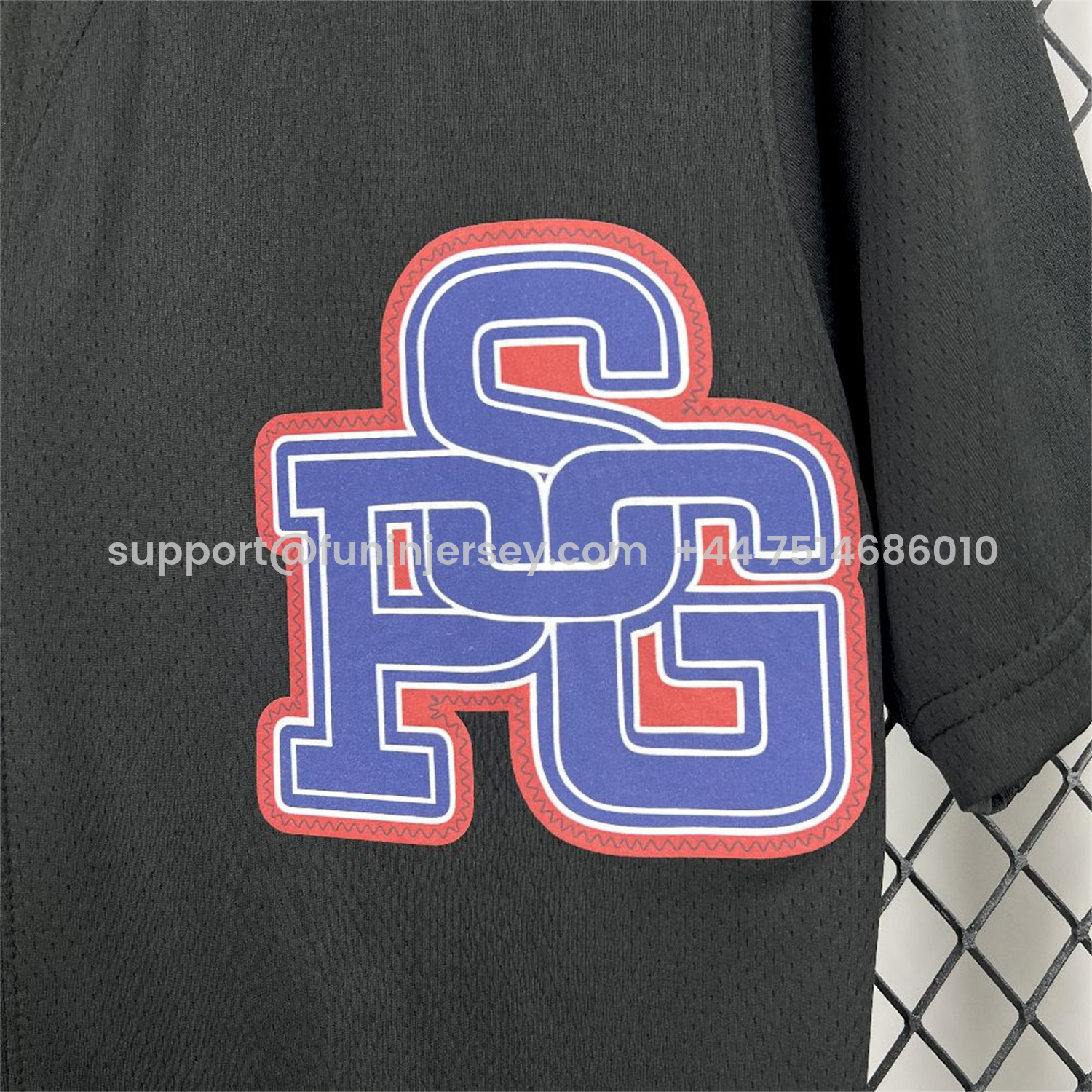 Funinjersey-Paris Saint-Germain PSG 25-26 Black Limited Baseball Jersey