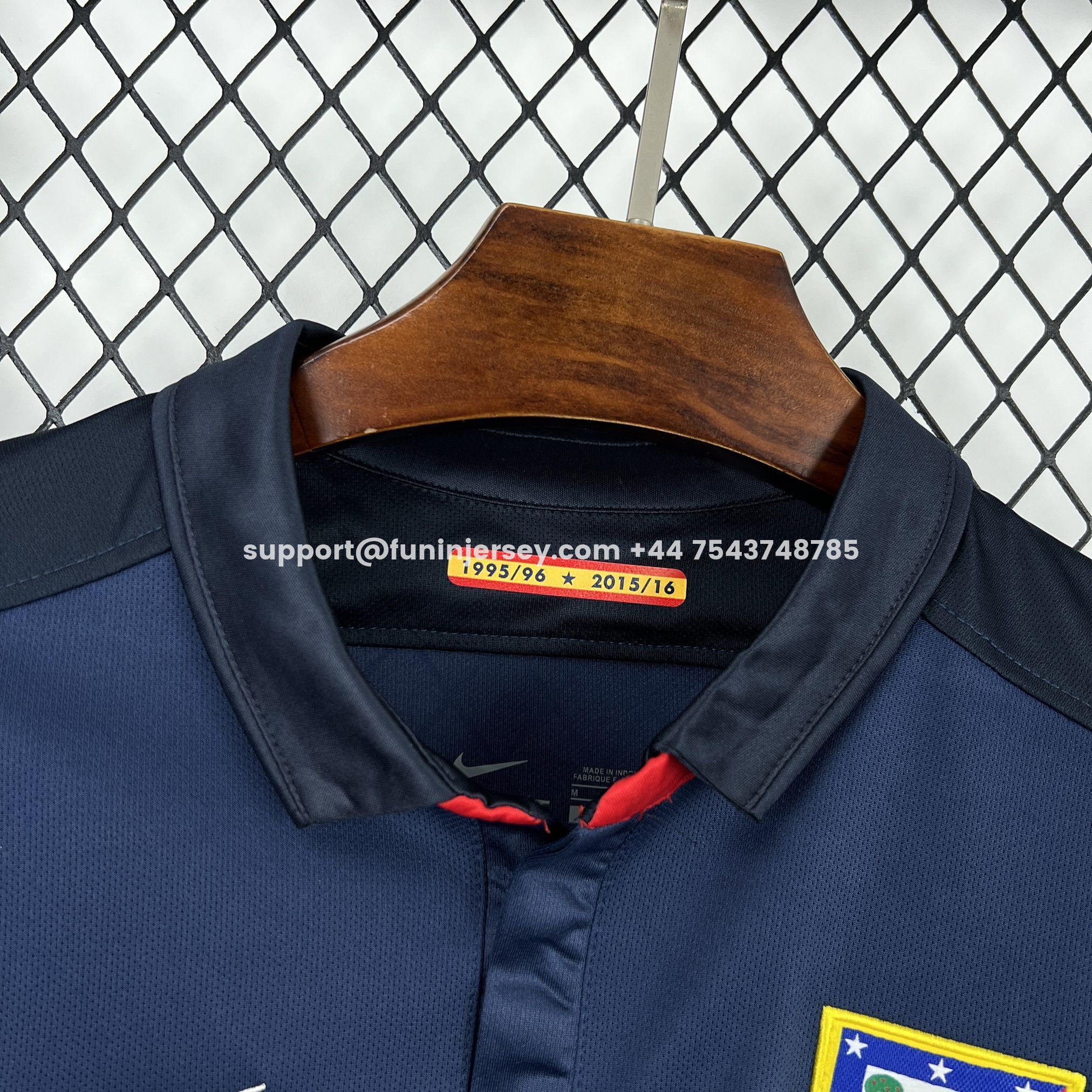 Funinjersey-Retro Atletico Madrid 2015-16 Away Jersey