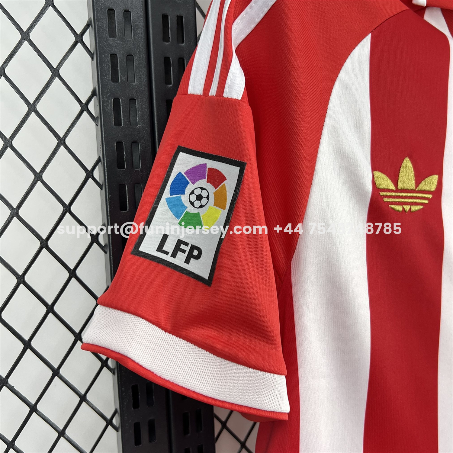 Funinjersey-Granada CF 25-26 Retro Style Red Polo Jersey - Fans Version