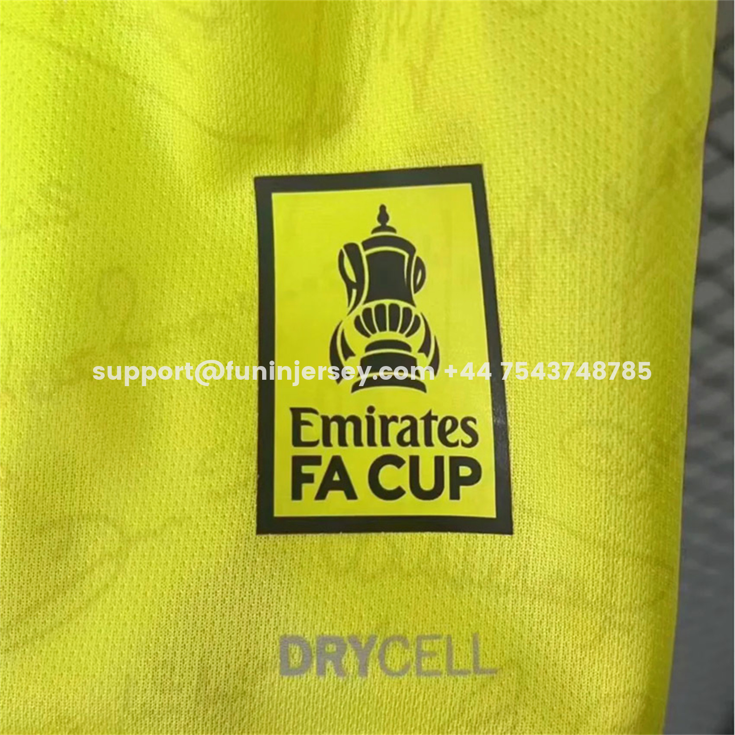 Funinjersey-Southampton 26-27 50th Anniversary Yellow Jersey - Fans Version