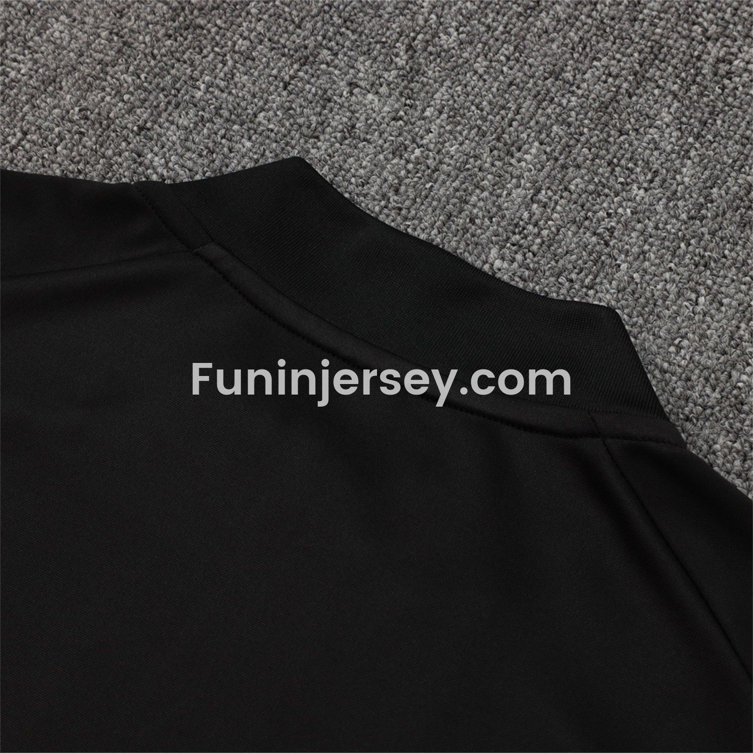 Funinjersey-INT M.A.M 25-26 Long Sleeves Training Set - Black Top & Black Pants