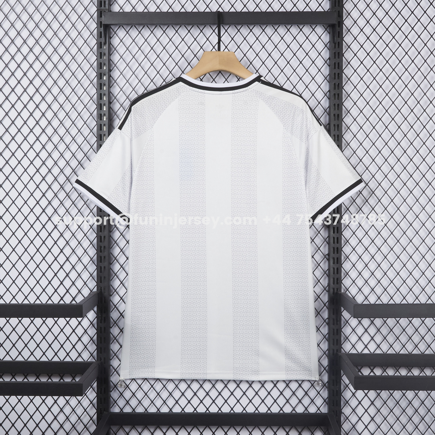 Funinjersey-Frankfurt 26-27 Away White Jersey - Fans Version