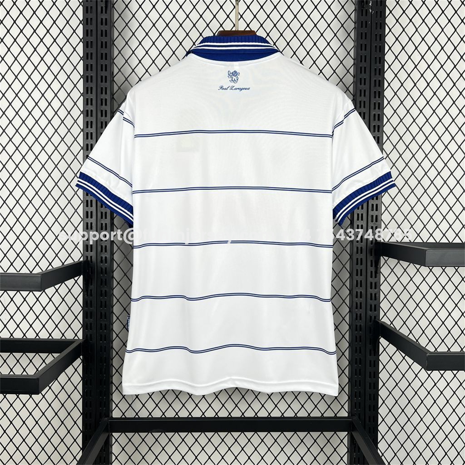 Funinjersey-Retro Real Zaragoza 2000-01 Home Jersey