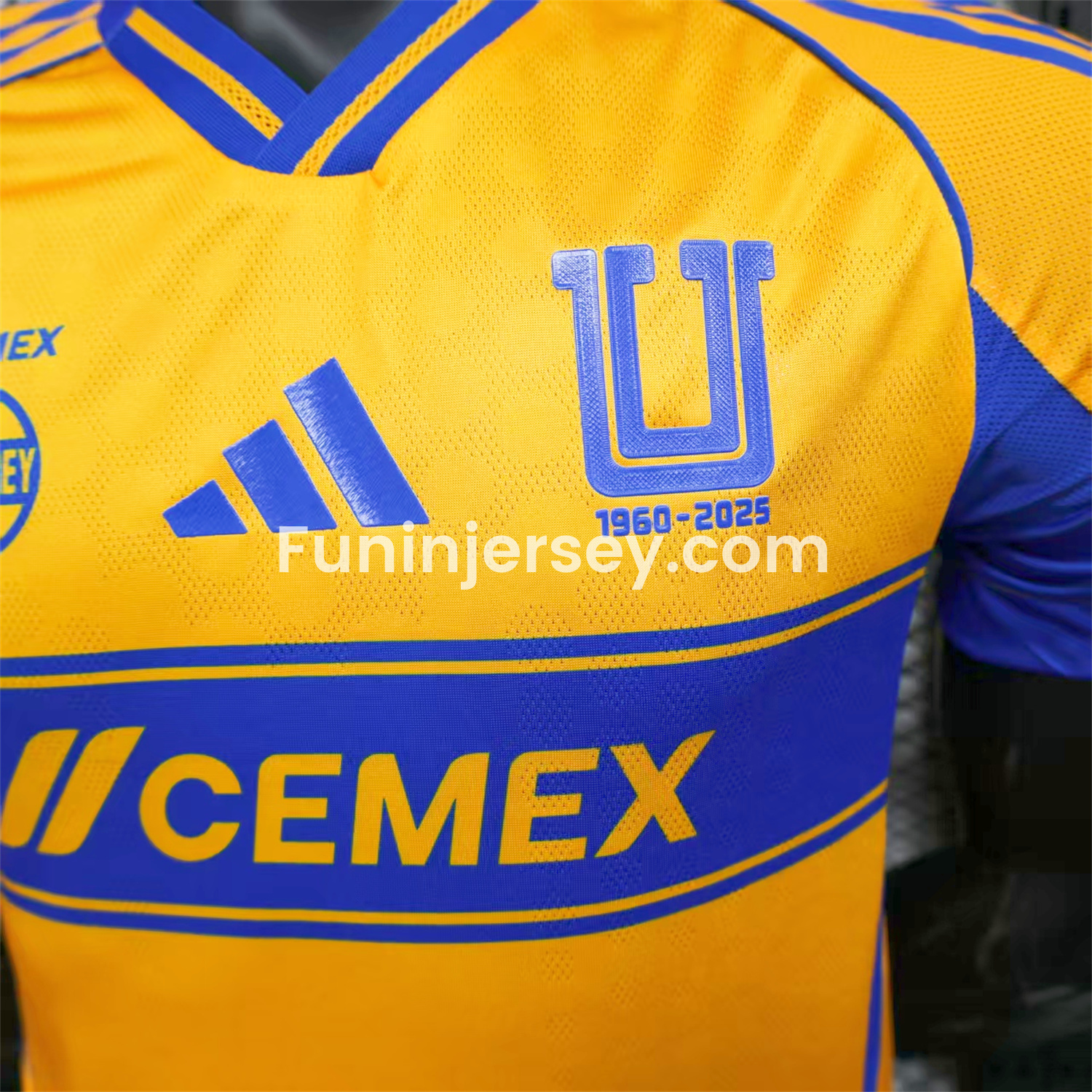 Funinjersey-Tigres UANL 25-26 Home Jersey - Player Version