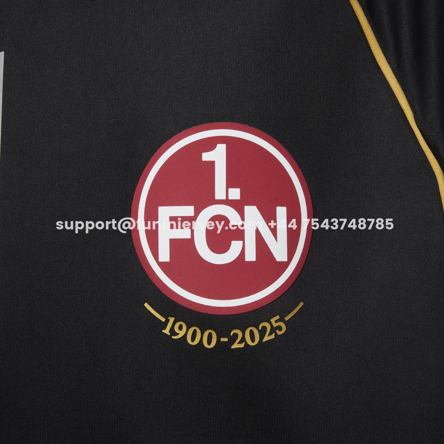 Funinjersey-Nürnberg 25-26 Black 125-Year Anniversary Jersey - Fans Version