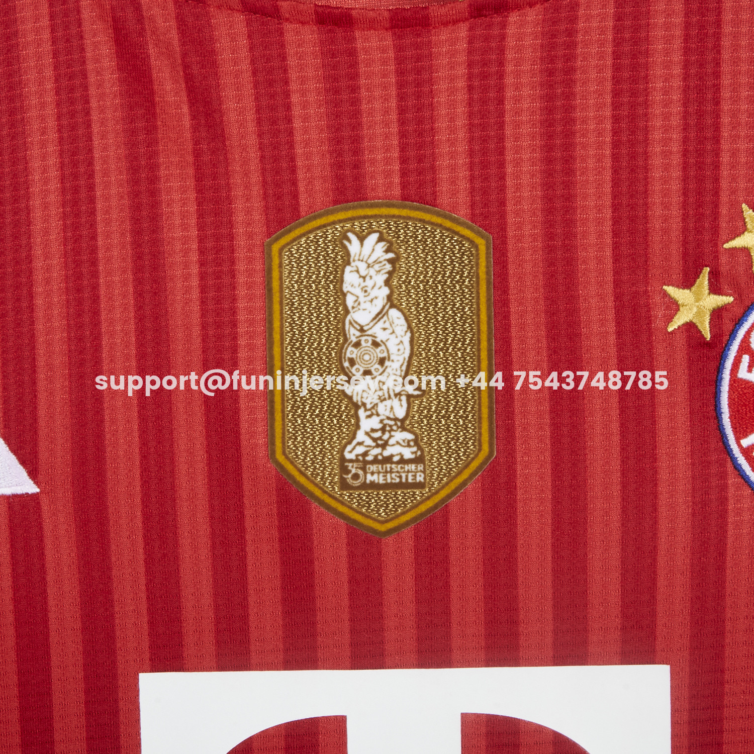 Funinjersey-Bayern Munich 26-27 Home Red Jersey - Fans Version